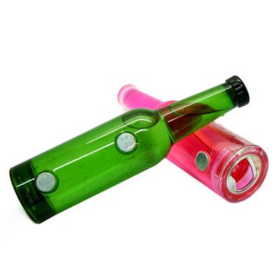 厂家供应 新奇特 瓶里带水 啤酒开瓶器 在酒吧里都少见