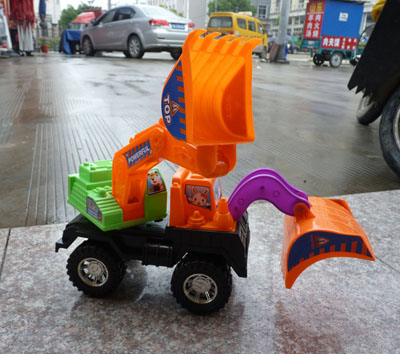 儿童益智玩具童车 088-8挖掘机挖土机 推土机工程车模型