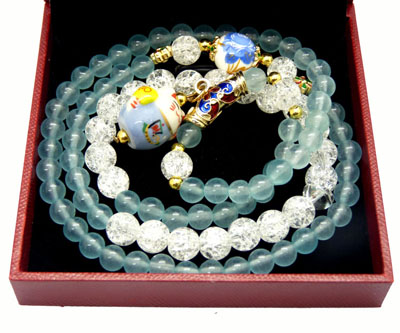 火爆百搭款韩版OL水晶链项链饰品批发