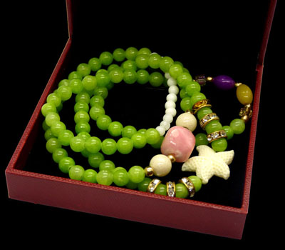 火爆百搭款韩版OL水晶链项链饰品批发