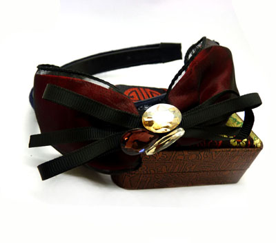 火爆款高档水钻头箍 性感蕾丝发箍女神必备！！！