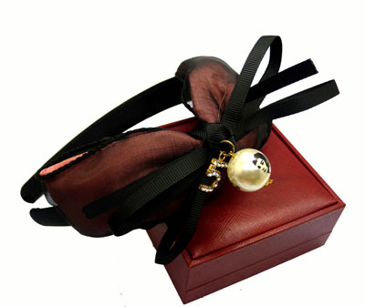 火爆款高档水钻头箍 性感蕾丝发箍女神必备！！