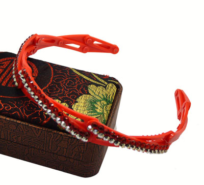 火爆镶钻折叠发卡 伸缩发箍 便携发卡厂家批发全网首款