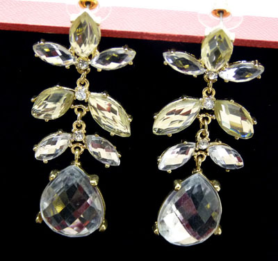 新款火爆时尚玛瑙耳饰 水晶耳饰 钻石耳饰 出口产品 厂家直批