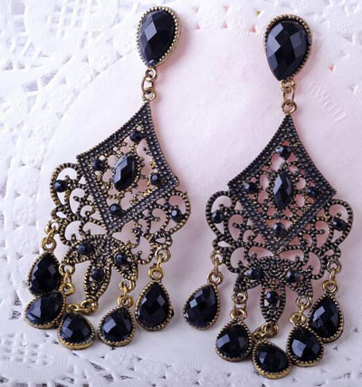 新款火爆时尚玛瑙耳饰 水晶耳饰 钻石耳饰 出口产品 厂家直批