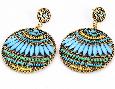 新款火爆时尚玛瑙耳饰 水晶耳饰 钻石耳饰 出口产品 厂家直批