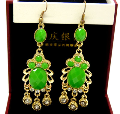 新款火爆时尚玛瑙耳饰 水晶耳饰 钻石耳饰 出口产品 厂家直批