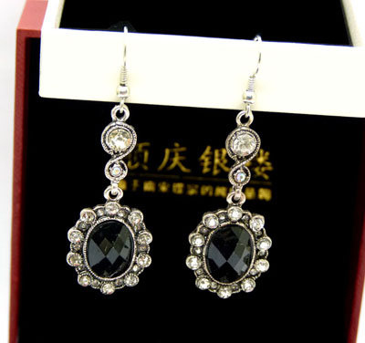 新款火爆时尚玛瑙耳饰 水晶耳饰 钻石耳饰 出口产品 厂家直批