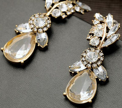 新款火爆时尚玛瑙耳饰 水晶耳饰 钻石耳饰 出口产品 厂家直批