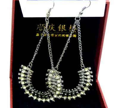 新款火爆时尚玛瑙耳饰 水晶耳饰 钻石耳饰 出口产品 厂家直批