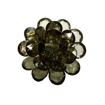 新款铁制皮筋 水晶花皮筋 厂家直批