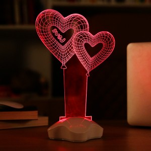 最新设计3D立体夜光发光...