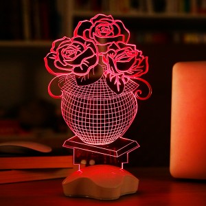 最新设计3D立体夜光发光...