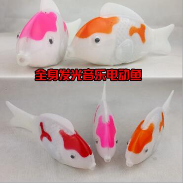 儿童玩具电动鱼 转圈游动...