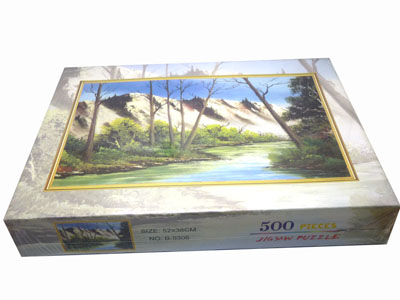厂家直销500片平面盒装...
