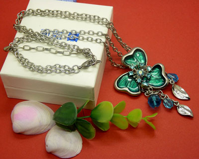 外贸产品项链 镶钻项链西方风格 时尚百搭款