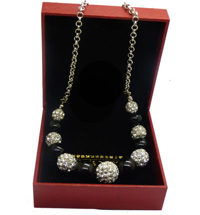 外贸产品项链 镶钻项链西方风格 时尚百搭款