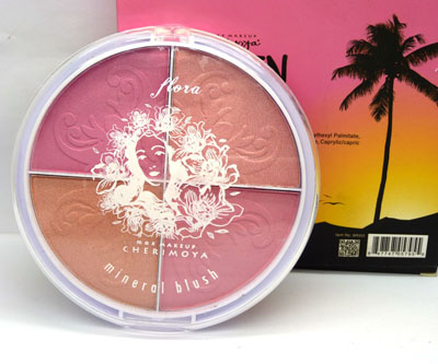 全新时尚圆盒眼影4种颜色 淑女必备