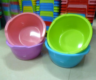 厂家直批 双耳盆 环保洗衣洗脸盆 (6601)