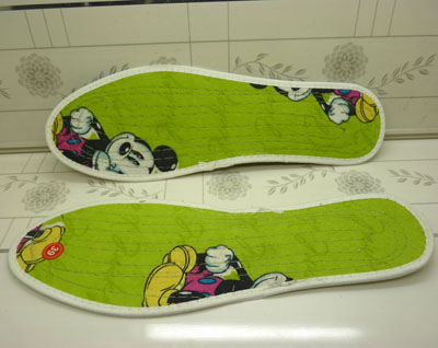 厂家批发 纯棉鞋垫 透气鞋垫 清凉一夏天