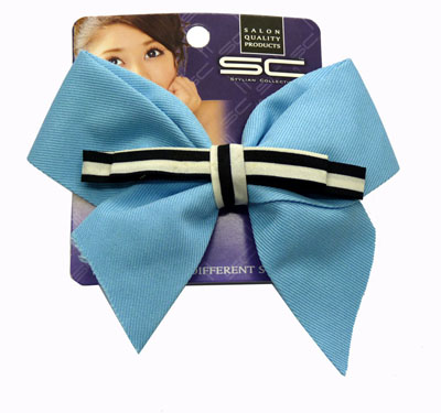 批发蝴蝶结发夹 布制发夹颜色鲜艳压夹