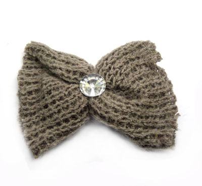 小蝴蝶结发夹 蕾丝钻石发夹 厂家直批