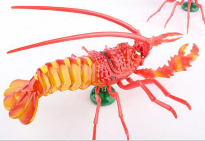工艺品16-20cm中号龙虾仿真冰箱贴