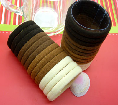 12支装发绳 高弹力发绳 皮筋发饰厂家直批