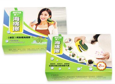 新款鳄鱼嘴海绵擦 优质纤维耐洗耐用新一代厨房用品