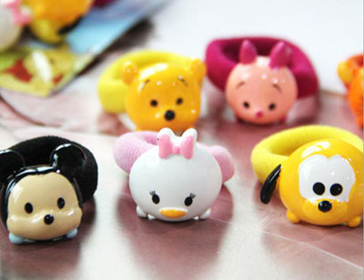 儿童卡通皮筋 8个装皮筋儿童发饰厂家直销