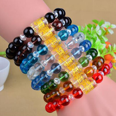 精品玻璃手链 时尚大气厂家批发