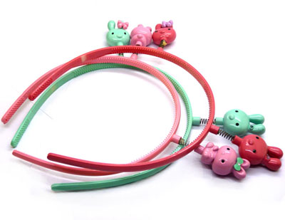 外贸款时尚摇头晃脑版发箍 萌宝宝必备 儿童发箍发饰特价批发原价2.65现价1.05元！！