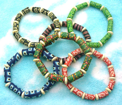 长珠款手链 图案清晰颜色鲜艳手链手饰批发