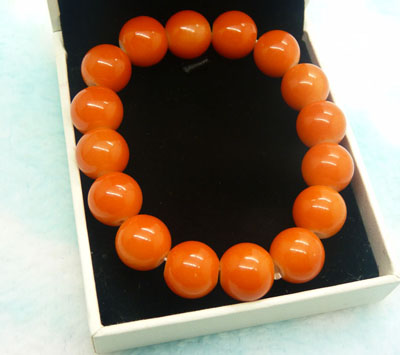 10mm高仿水晶珠手链 色泽鲜艳 百搭款手链手饰批发