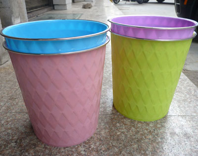 新款301垃圾桶 环保PC材料制作可循环使用材料 安全无毒