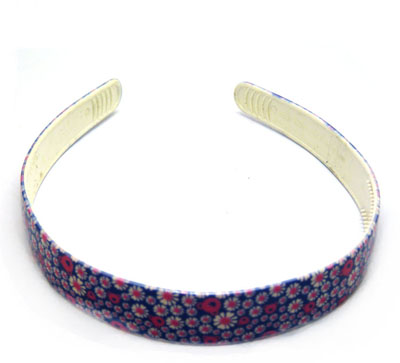 20mm印小花朵宽发箍 气质型发箍头箍批发