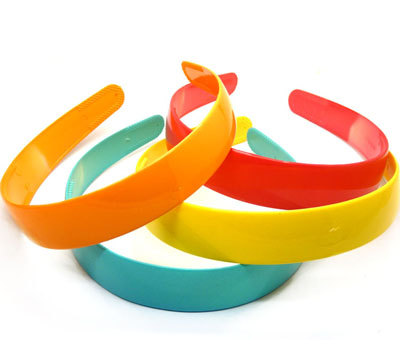 23mm宽版糖果色发箍 小女孩的最爱发箍发饰批发