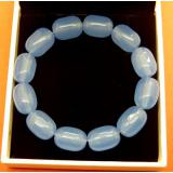 14mm*8mm椭圆形珠手链 高仿玉石精灵剔透手链首饰批发