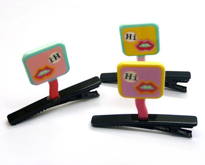 儿童卖萌神器可爱立体亚克力压夹