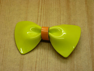 全国最低价批发 正品（梦之恋）淑女蝴蝶结亚克力压夹