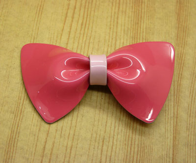 全国最低价批发 正品（梦之恋）淑女蝴蝶结亚克力压夹