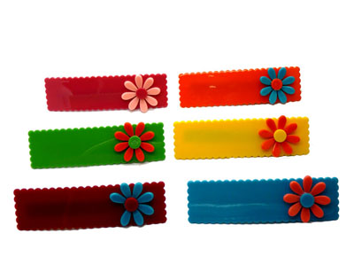 全网最低价批发（梦之恋）糖果色花朵压夹 时尚小女孩必备发饰L12