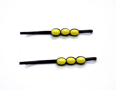 全网最低价批发（梦之恋）可爱一字豆豆对夹米粒对夹发饰批发（小号）