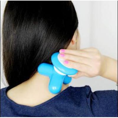 三角震动便捷按摩器 迷你按摩器 USB三脚
