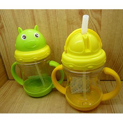 KT猫塑料杯子/儿童婴幼儿防漏吸管水壶723