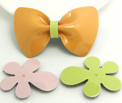 正品火爆梦之恋儿童可爱发饰 亚克力发贴 碎发贴 淘宝爆款一包3只