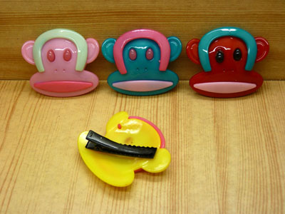 全网最低价正品梦之恋大嘴猴压夹儿童发饰批发