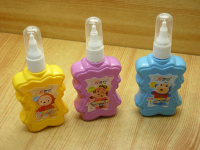 学生文具 卡通精美图案修正液涂改液改正液 特价实惠	