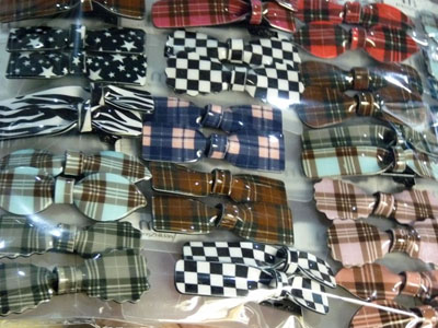 厂家直批新款一对蝴蝶结压夹精品发饰