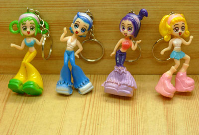 玩偶亮彩茉莉仙子精灵手机挂件钥匙扣